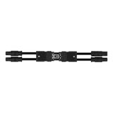 774-5001/101-000 pre-assembled Y-cable; Eca; Cod. A; H05VV-F 3G 2.5 mm²; 0.8 m; 2,50 mm²; black