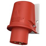 Mennekes Wall mounted inlet, 32A4p6h400V, IP44 803