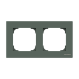 8572 CM Cover frame 2 gang 2gang Green - Sky Niessen