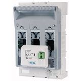 NH fuse-switch 3p box terminal 35 - 150 mm², busbar 60 mm, electronic fuse monitoring, NH1