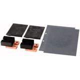 Jumper kit, +insulating plates, +heat sink, 4/2 p, above/under