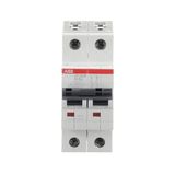 ST202M-K5 Miniature Circuit Breaker - 2P - K - 5 A