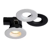 BINKY LED RecessedSpot 6.5W O8.8cm Black/White