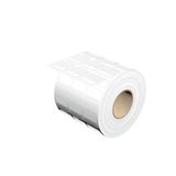 Cable coding system, 3.2 - 4.8 mm, 25 mm, Vinyl film, white