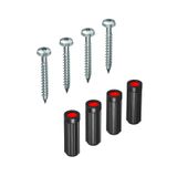 SRD 3 Sound reducing dowel with screws