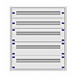 Distribution board insert KVN 40mm, 3-18K, 5-rows