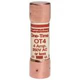 Fuse OT - Class K5 - Fast-Acting 250VAC 250VDC 4A Ferrule