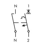 Miniature Circuit Breaker (MCB) AMPARO 6kA, B 13A, 1+N, 1MW