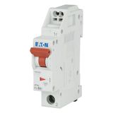 Miniature circuit breaker (MCB) with plug-in terminal, 4 A, 1p, characteristic: B