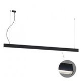 Linear Suspended L3380 3000K Black Microprismatic