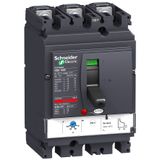 circuit breaker ComPact NSX100F, 36 kA at 415 VAC, TMD trip unit 63 A, 3 poles 3d