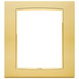 Classic plate 8M Galvan.satin gold