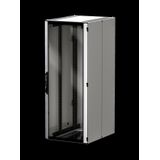 Aluminium glazed door for VX IT, 800x2000 mm, RAL 9005