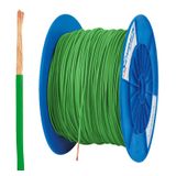 PVC Insulated Single Core Wire X07V-K 1.5mmý green (coil)