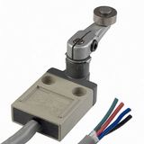 Compact enclosed limit switch, roller lever, 5 A 250 VAC, 4 A 30 VDC, D4CN1220R