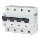 Miniature circuit breaker (MCB), 40A, 4p, C-Char, AC