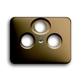 1743-03-21-101 CoverPlates (partly incl. Insert) carat® bronze
