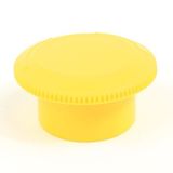 Allen-Bradley 800T-N302E Cap, 30mm Push Button, Yellow, Non-Illuminated Push-Pull Twist Release Push Button, Replacement Part