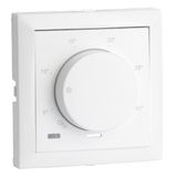 COV PLAT F/ ROTARY THERMOST WHITE