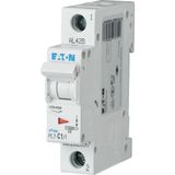 Miniature circuit breaker (MCB), 1 A, 1p, characteristic: C