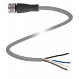 V1-G-2M-PVC cable socket for sensors