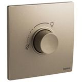 Mallia Senses 1 gang 5 to 300 watts -incandescent or 5 to 75 watts led dimmer -100 - 230 volts - 50/60 HZ - Dark Bronze