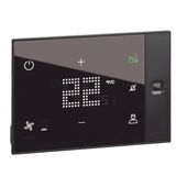 Ux One 230V touch screen thermostat for hotel room heating and air conditioning management - customizable surface area