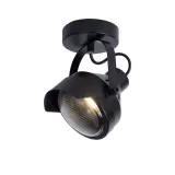 CICLETA Ceiling spotlight 1x Gu10/35W Black