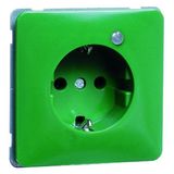 PEHA socket SCHUKO green