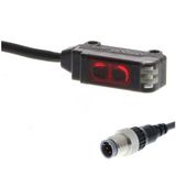 Photoelectric sensor, miniature side-view, diffuse reflective, 5-30mm,