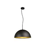 FORCHINI M 50  E27  max. 1x 40W matt black / matt gold