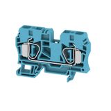 Feed-through terminal block, Tension-clamp connection, 10 mm², 1000 V,