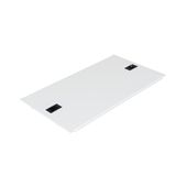 19" Blank panel, Snap-In, 19", 5U, RAL7035