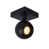 Lucide FAVORI - Ceiling spotlight - 1xGU10 - Black