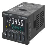 Digital counter, plug-in, 11-pin, 48x48 mm, IP66, 6 count digits, tach