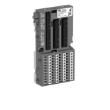 I/O terminal unit. For analog and 24 VDC digital modules. Screw terminals (TU515)