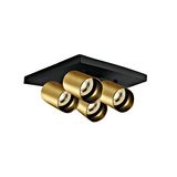 Acrux 4x10W 100-240V GU10 IP20 brushed brass