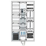 Wandlermessschrank 250A EnBW, 5-polig IP41 RAL9016, H=1400mm