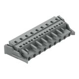 1-conductor female connector CAGE CLAMP® 2.5 mm² gray