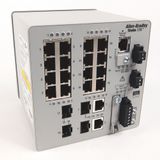 Switch, Ethernet, 16 Fast Ethernet Ports, 2 Gigabit Combo Ports