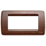 Rondò plate 4M wood teak