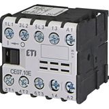 Miniature motor contactor, CE07.10-230V-50/60Hz