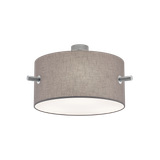 Camden ceiling lamp 3xE27 brushed steel