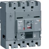 Moulded Case Circuit Breaker h3+ P250 Energy 4P4D N0-50-100% 100A 25kA FTC