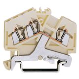 3-conductor shield terminal block 2.5 mm² center marking white