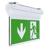 Eagle 3-In-1 Exit Sign Maintained / Non-Maintained White