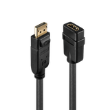 Display Port 1.2 to HDMI 1.3 Passive Converter Connects a single DisplayPort source to a single HDMI® display with a maximum resolution of 1920x1080@60Hz