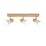 Lan Track Light 3xE14 Natural Wood