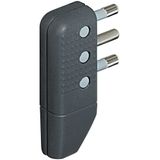 corner plug 16A grey