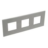 French and German standard plate square version 3x2 modules - magnesium